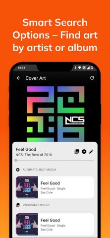 Album / Cover Art Finder для Android — скриншот 4