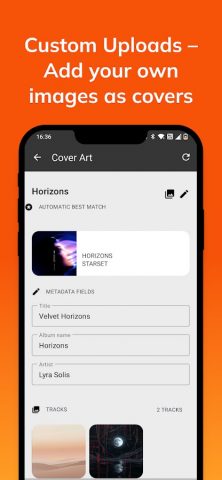 Album / Cover Art Finder для Android — скриншот 5