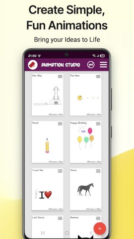 Animation Studio – FlipBook для Android — скриншот 1
