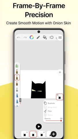Animation Studio – FlipBook для Android — скриншот 2