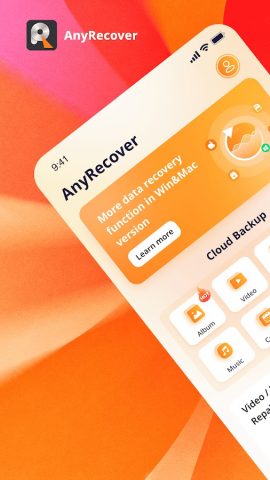 AnyRecover: Восстановление для Android — скриншот 1