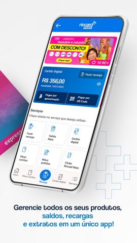 App Riocard Mais для Android — скриншот 2