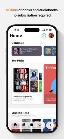 Apple Books для iOS — скриншот 1