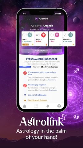 Astrolink: Birth Chart для Android — скриншот 1