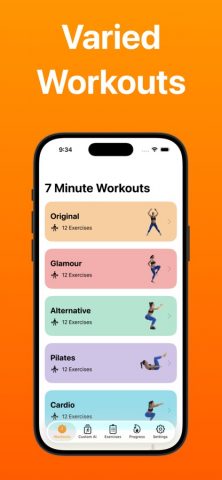 At Home HIIT Workout Exercises для iOS — скриншот 5
