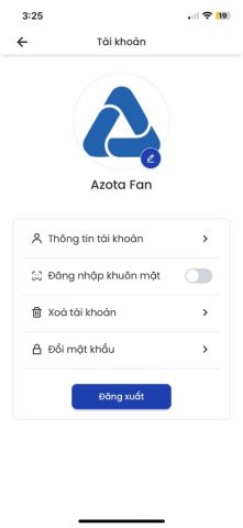 Azota Student для iOS — скриншот 2