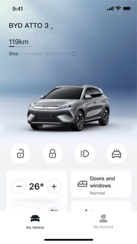 BYD AUTO для Android — скриншот 2