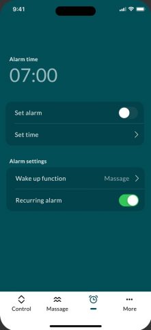 Bed Control для iOS — скриншот 3