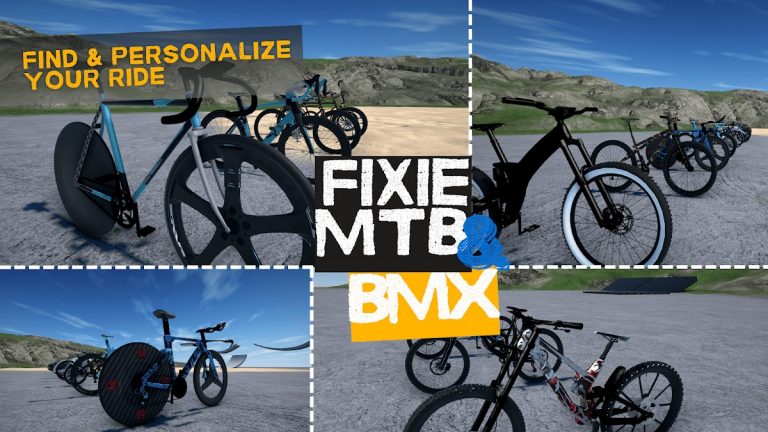 Bicycle Extreme Rider 3D для Android — скриншот 1