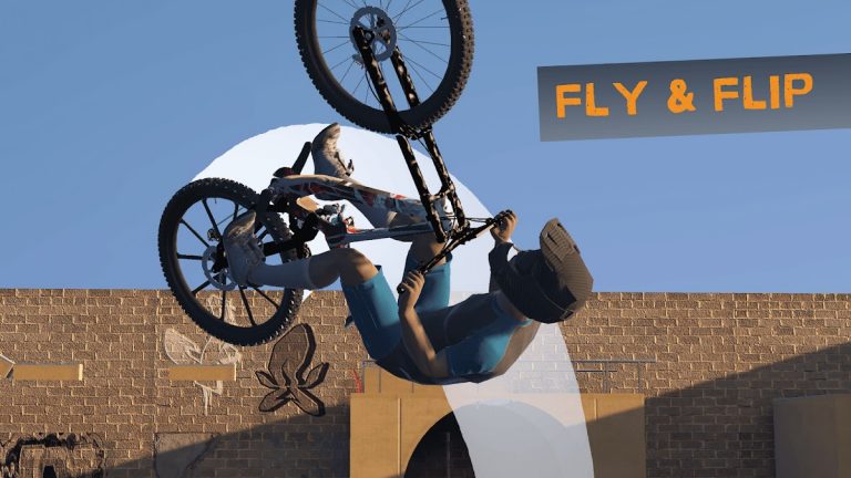 Bicycle Extreme Rider 3D для Android — скриншот 3