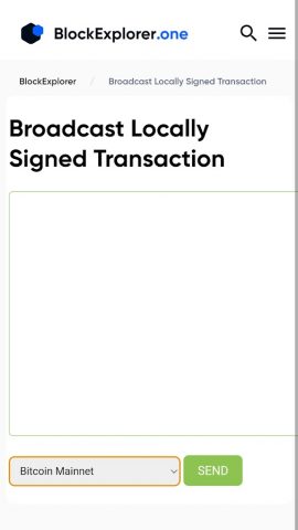 BlockExplorer для Android — скриншот 5