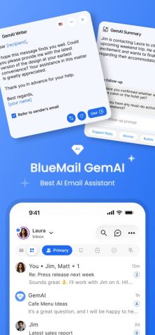 Blue Mail — Email Mailbox для iOS — скриншот 4