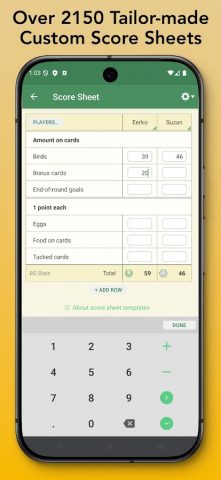 Board Game Stats для Android — скриншот 5