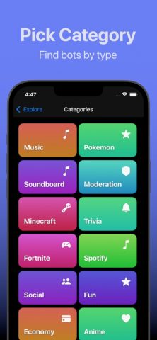 Bots for Discord для iOS — скриншот 4