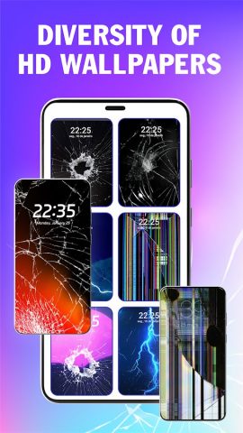 Broken Screen: Magic Wallpaper для Android — скриншот 3