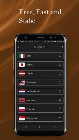 CAFE VPN — Fast Secure VPN App для Android — скриншот 3