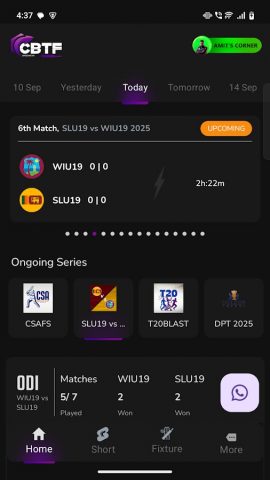 CBTF SpeedNews-CricketLiveLine для Android — скриншот 2