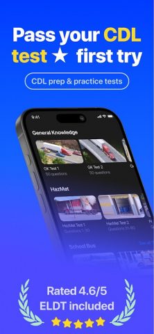 CDL Prep & Practice Test Genie для Android — скриншот 1