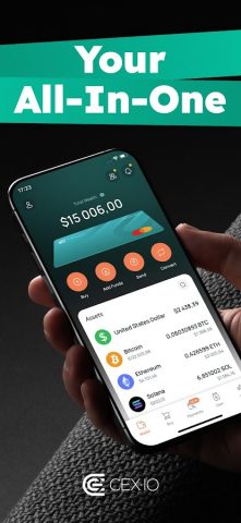 CEX.IO: Trade & Buy Crypto для Android — скриншот 1