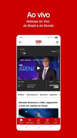 CNN Brasil для Android — скриншот 2