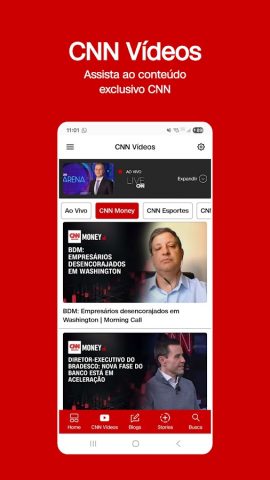 CNN Brasil для Android — скриншот 3