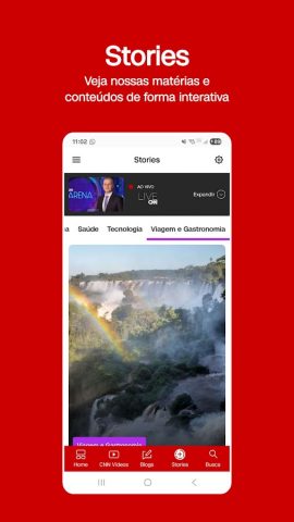 CNN Brasil для Android — скриншот 5