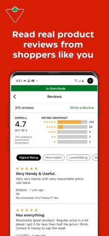 Canadian Tire: Shop Smarter для Android — скриншот 3