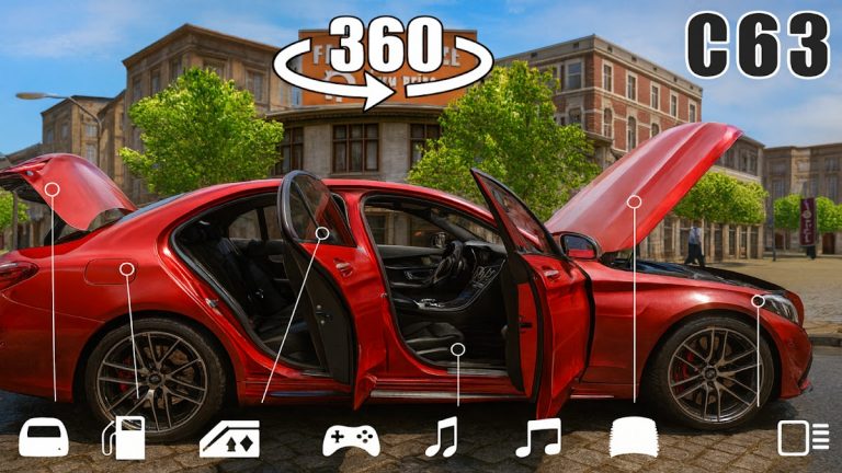 Car Sim M5 and C63 для Android — скриншот 2