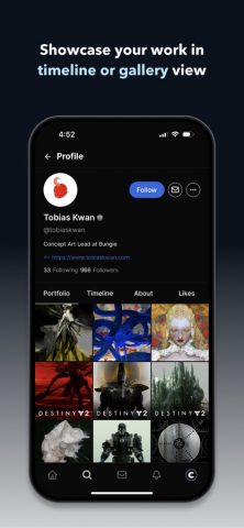 Cara: Art & Social для iOS — скриншот 1