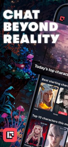 Carter Chat: Viral AI Chat App для Android — скриншот 1