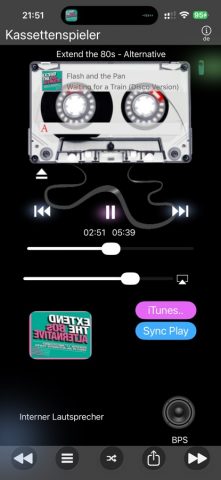Cassette Player для iOS — скриншот 1