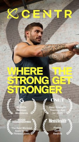 Centr: Personal Fitness App для Android — скриншот 1