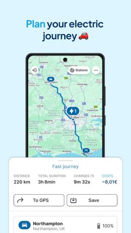 Chargemap — Charging stations для Android — скриншот 3