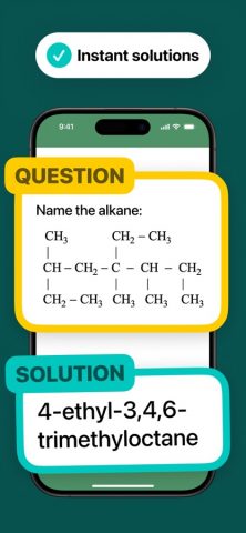 Chem AI — Решатель по химии для iOS — скриншот 3