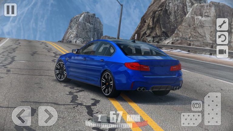 City Racer BMW M5 Parking Area для Android — скриншот 2