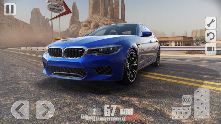 City Racer BMW M5 Parking Area для Android — скриншот 4