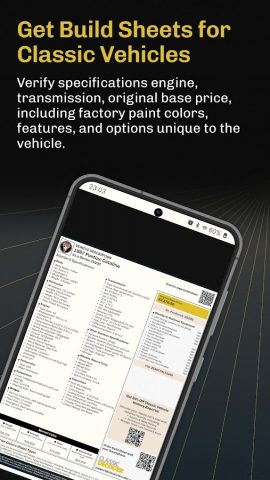 Classic Car VIN Lookup для Android — скриншот 4