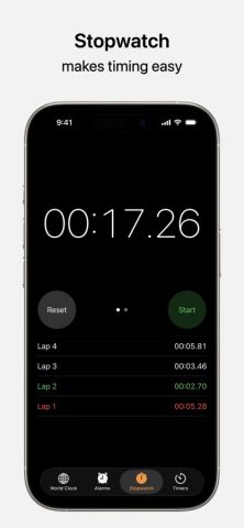 Clock для iOS — скриншот 2