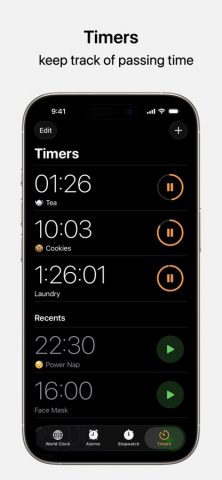 Clock для iOS — скриншот 3