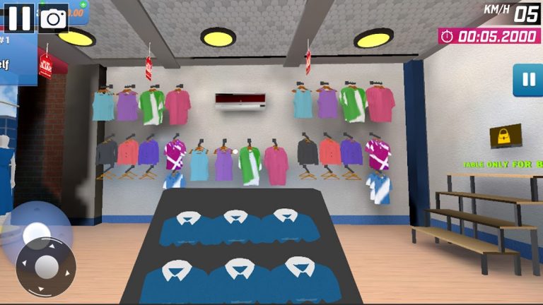 Clothing Fashion Store Sim 3D для Android — скриншот 3