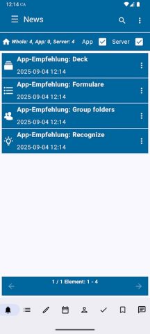 CloudApp — AllInOne-Nextcloud для Android — скриншот 1