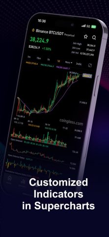 CoinGlass — Crypto Prices для iOS — скриншот 1