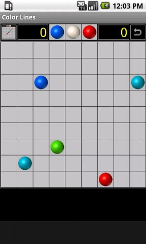 Color Lines для Android — скриншот 2