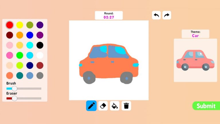 Coloring games: speed drawing для Android — скриншот 4