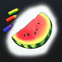 Coloring games: speed drawing для Android