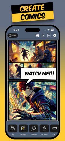 Comics AI для iOS — скриншот 1