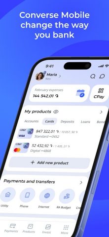 Converse Mobile для Android — скриншот 1