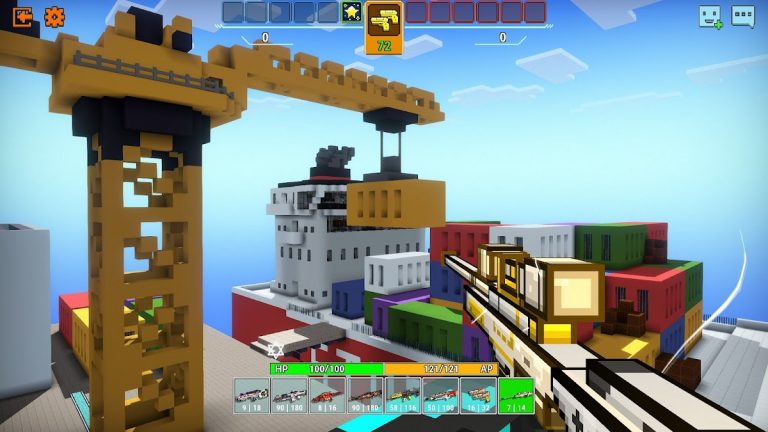 Cops N Robbers:Pixel Craft Gun для Android — скриншот 2