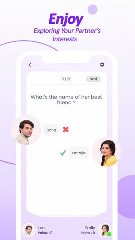 CoupleHug: Couple Games Online для Android — скриншот 3