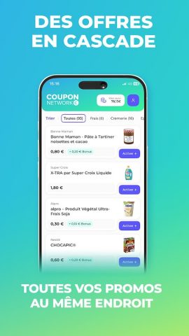 Coupon Network: promos courses для Android — скриншот 3